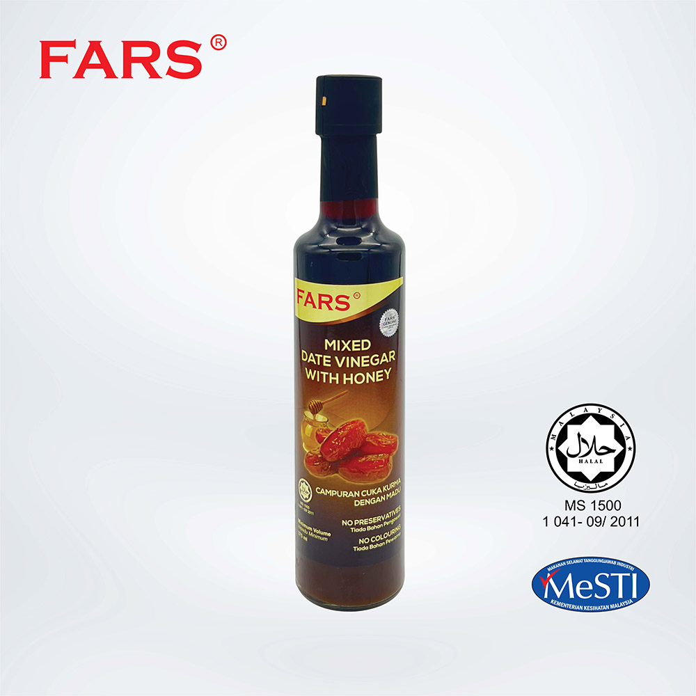 Fars Mixed Date Vinegar with Honey 375ml